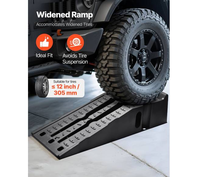 Automobilių rampas 7257 kg, 170 mm pakėlimas4