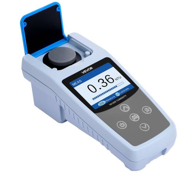 Nešiojamas drumstumo matuoklis su ISO 70270