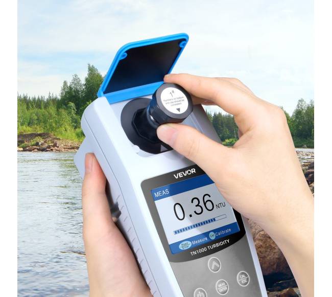 Nešiojamas drumstumo matuoklis su ISO 70277