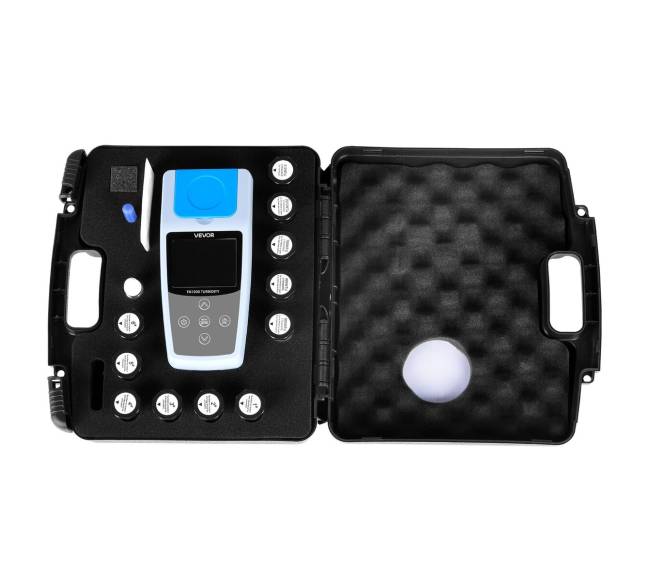 Nešiojamas drumstumo matuoklis su ISO 70279