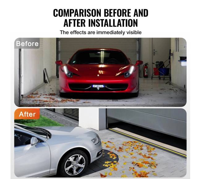 Garažo durų slenkstis ir apatinės sandarinimo juostos4