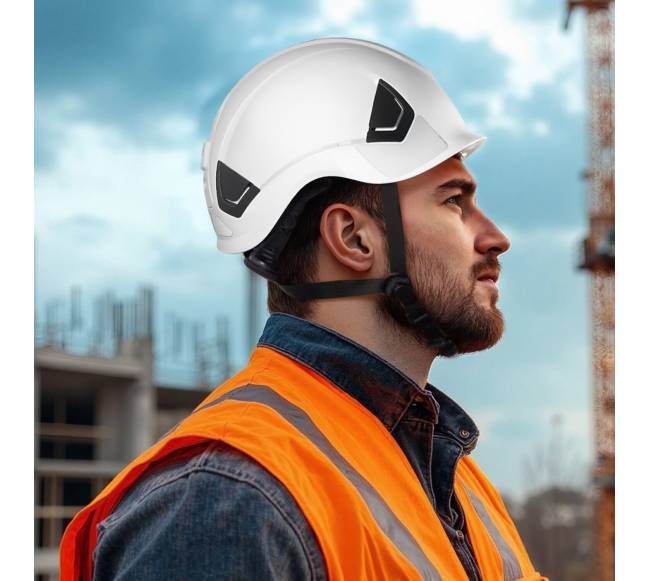 Saugos šalmas su 6 taškų pakaba7