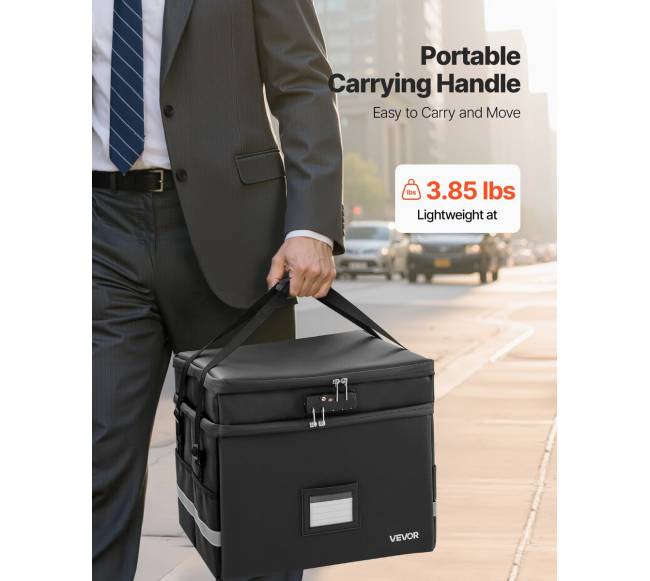 Atspari ugniai dokumentų dėžė su užraktu4