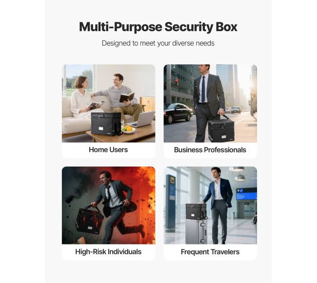 Atspari ugniai dokumentų dėžė su užraktu5