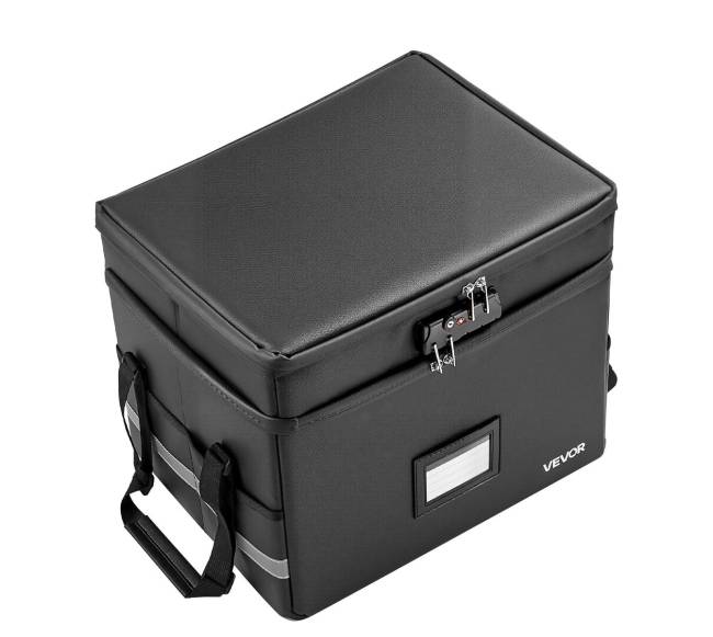 Atspari ugniai dokumentų dėžė su užraktu9