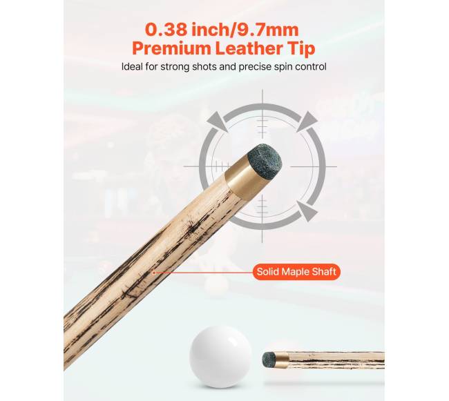 Snukerio lazda su prailginimu ir dėklu2