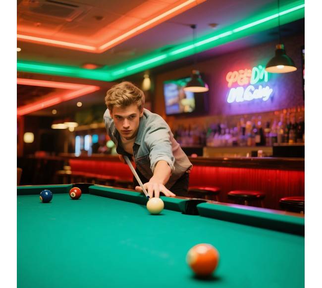 Kanadietiško klevo biliardo lazdos, 4 dalių7