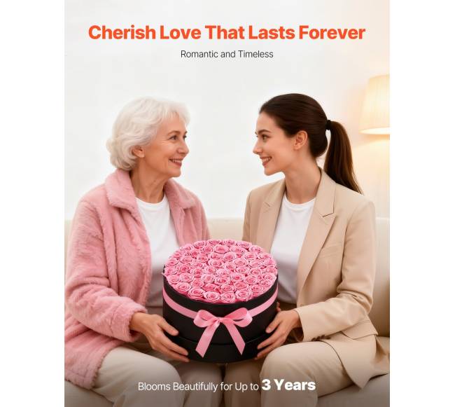Amžinos rožės dovanų dėžutėje2