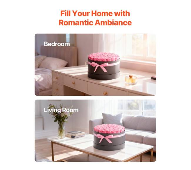 Amžinos rožės dovanų dėžutėje5