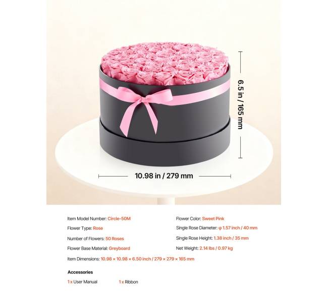 Amžinos rožės dovanų dėžutėje6