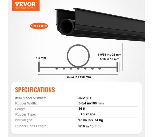 Garažo durų slenkstis ir apatinės sandarinimo juostos6