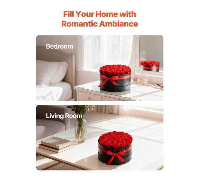 Amžinos rožės dėžutėje, 27 vienetai5