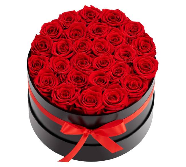 Amžinos rožės dėžutėje, 27 vienetai8