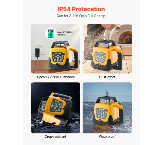 rotacinis lazerinis lygintuvas su trikojais ir matavimo skale4