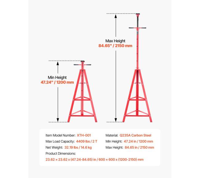 Trikojo stovas po keltuvu, 2 tonų talpa6