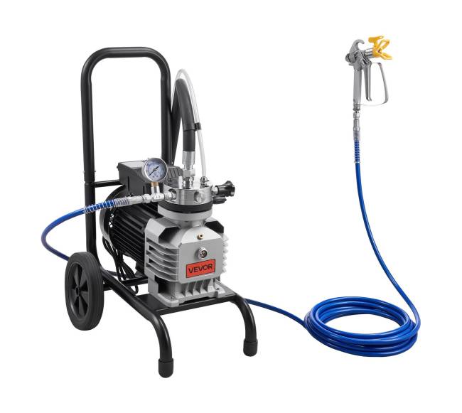 Diafragminis beoris dažų purkštuvas, 1800W0