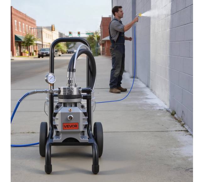 Diafragminis beoris dažų purkštuvas, 1800W7