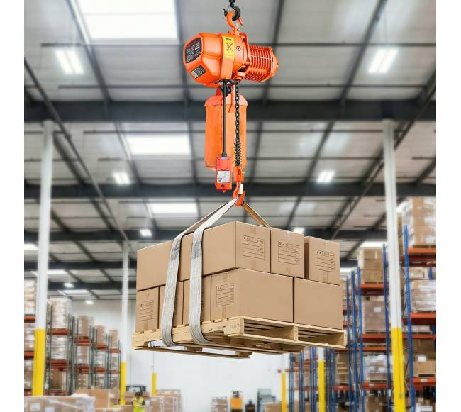 500 kg elektrinis grandininis keltuvas 6 m aukštis7