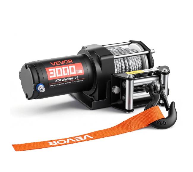 1360 kg elektrinis gervė 12V DC ATVUTV0