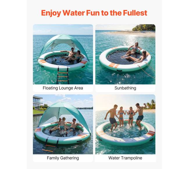 Pripučiamas plaukiojantis dokas su kopėčiomis5