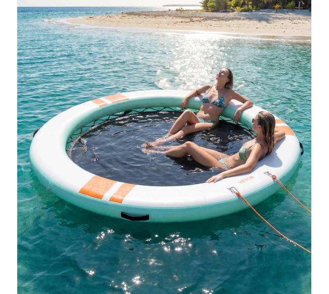 Pripučiamas plaukiojantis dokas su kopėčiomis7