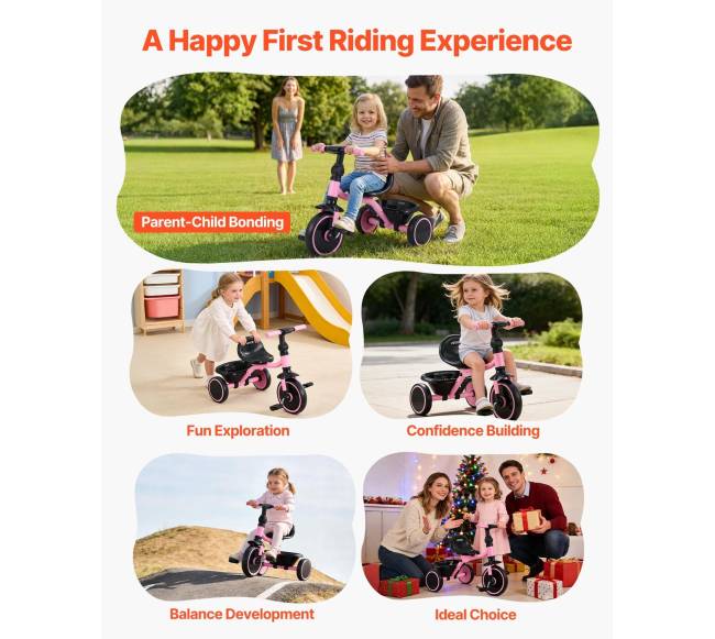 Triratukas vaikams nuo 2 iki 5 metų5