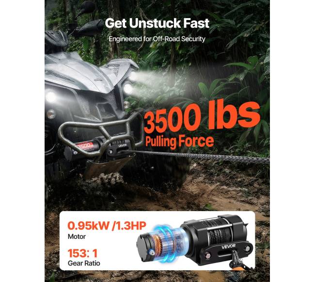 1587 kg elektros gervė ATVUTV, 12V1