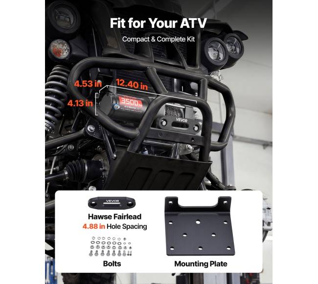 1587 kg elektros gervė ATVUTV, 12V4