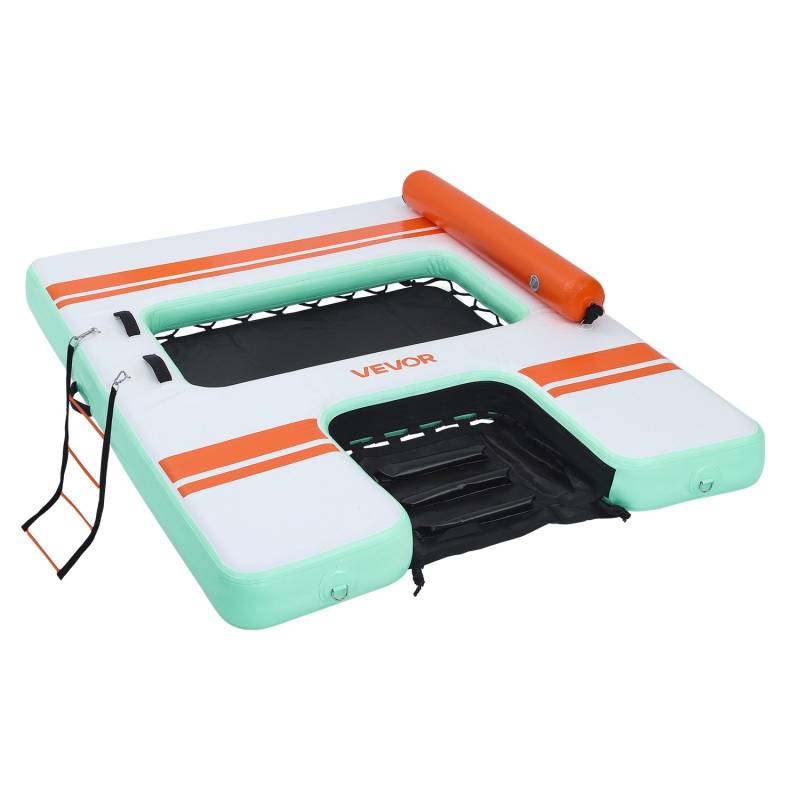 Pripučiama plaukiojanti platforma 2.44 x 1.83 m0