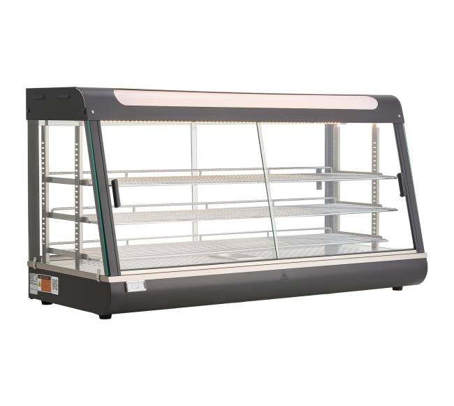 Trijų aukštų maisto šildytuvas vitrina8