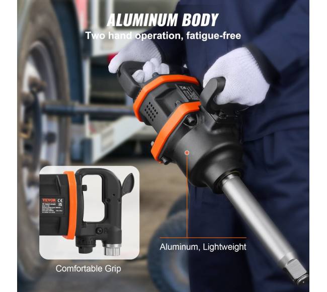 1 colio oro smūgio veržliasukis iki 4289 Nm2