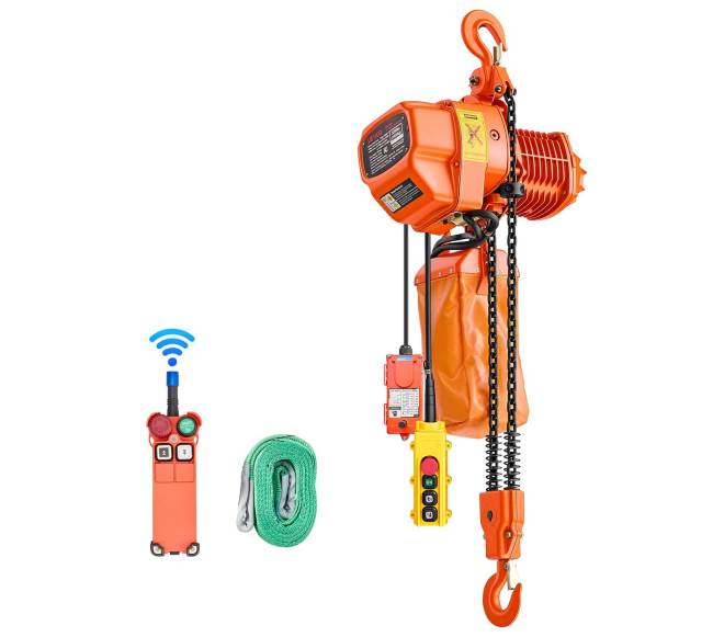 1000 kg elektrinė grandinė, 6 m kėlimo aukštis8