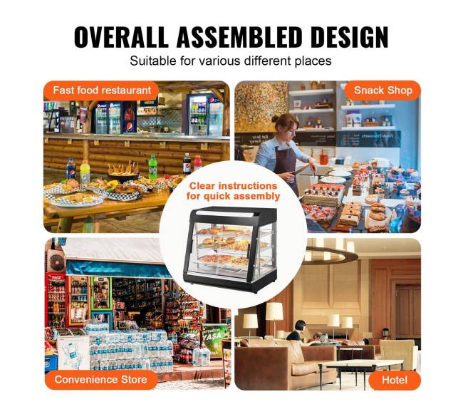 3 lygių maisto šildytuvas su apšvietimu5