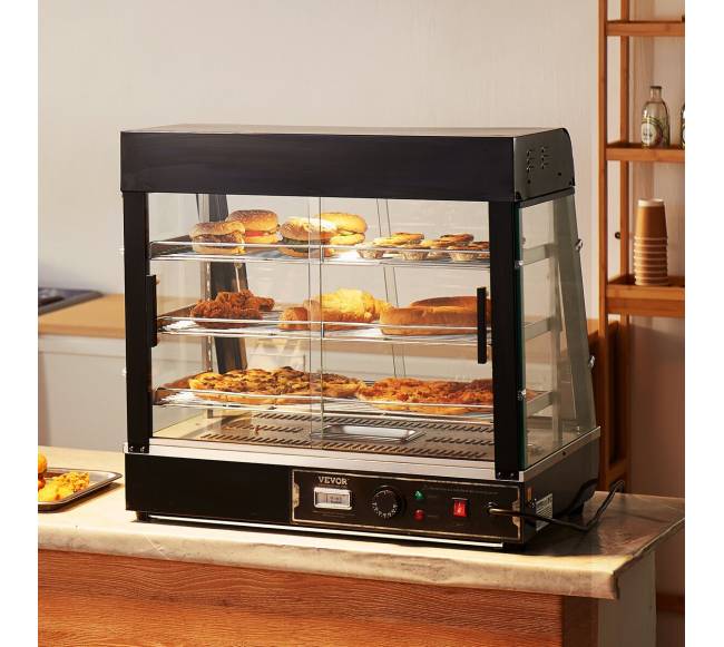 3 lygių maisto šildytuvas su apšvietimu7