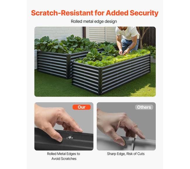 Metalinė pakelta lysvė daržui3