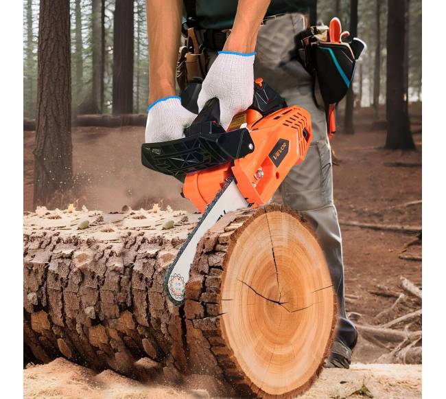 25 cc benzininis grandininis pjūklas 12 cm medienai7