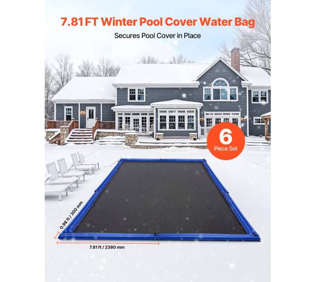 Žiemos baseino uždangalų vandens maišai1