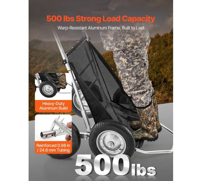 Sulankstoma žvėriena vežimėlis su amortizacija1