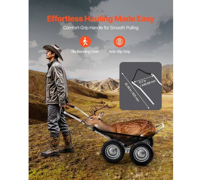 Sulankstoma žvėriena vežimėlis su amortizacija4