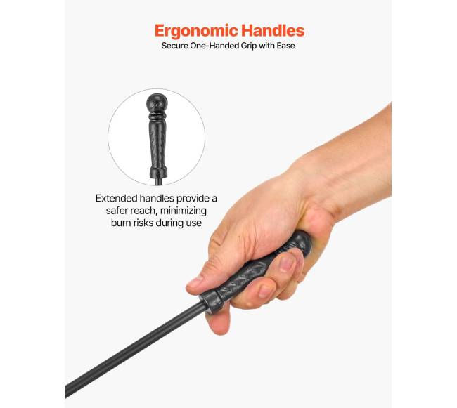 Ugnies vietos įrankių komplektas 5 vnt.3