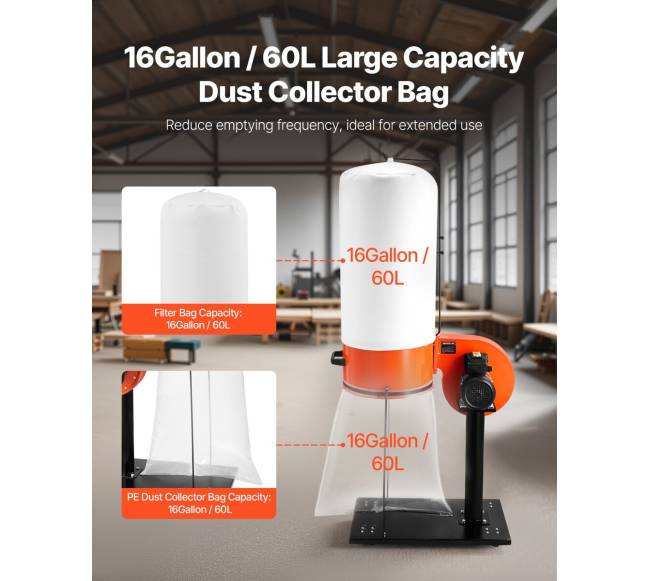 Dulkių surinkėjas medienos dirbtuvėms3