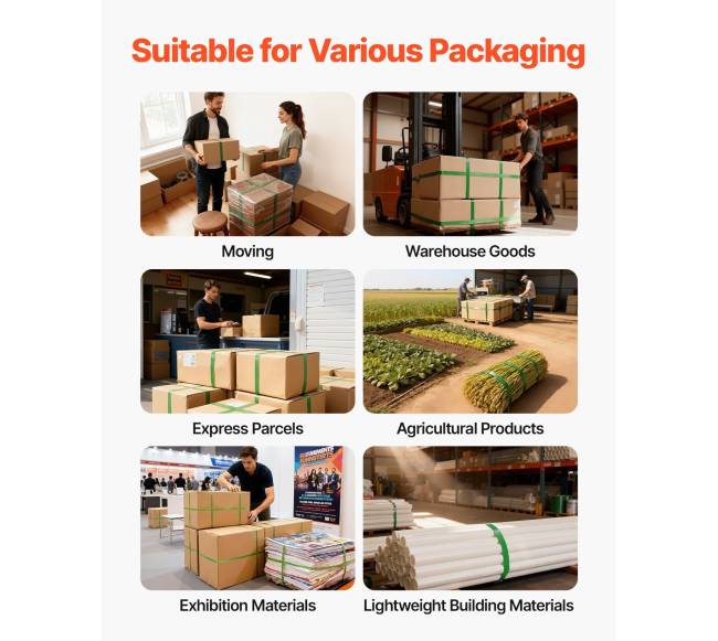 Plastikinė juostos įtempimo rinkinys su įrankiais ir 305 m be juostos5