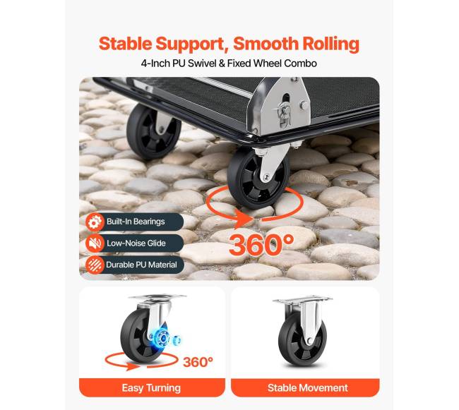 Sulankstomas vežimėlis, 317.51 kg, dvi platformos2