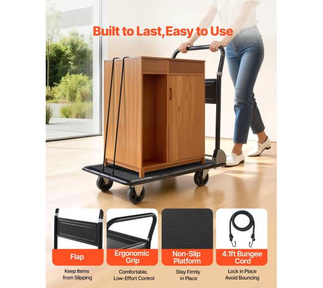 Sulankstomas vežimėlis, 317.51 kg, dvi platformos4