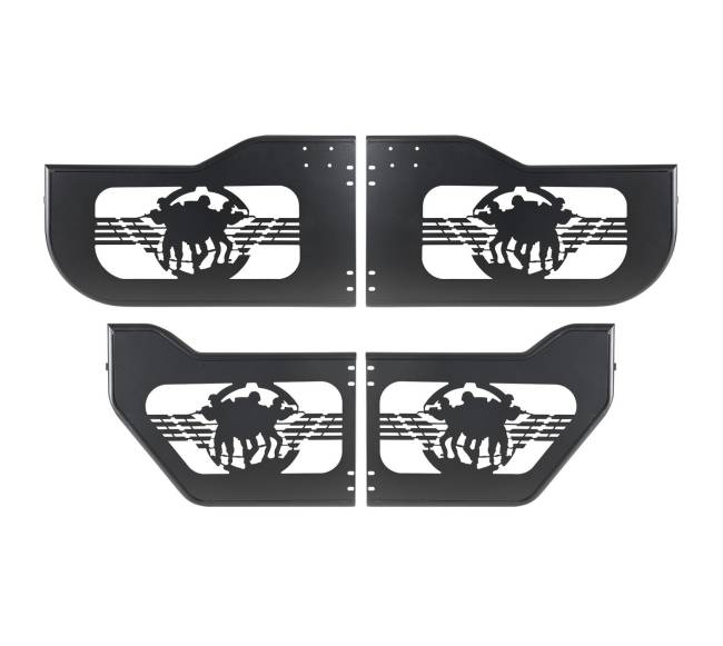 Jeep Wrangler ir Gladiator vamzdinės durys0