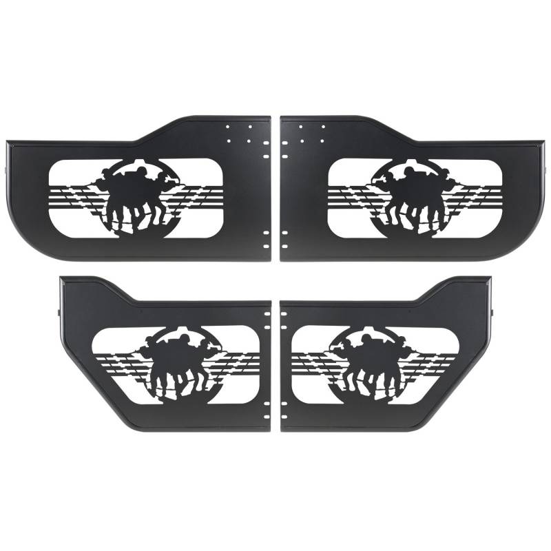 Jeep Wrangler ir Gladiator vamzdinės durys0