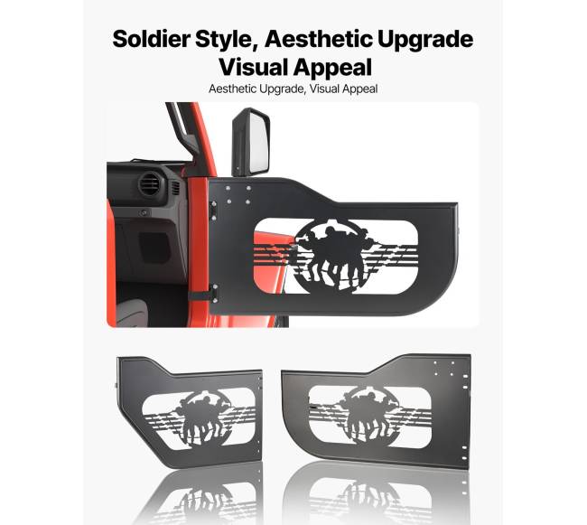 Jeep Wrangler ir Gladiator vamzdinės durys6