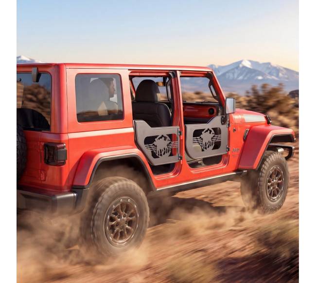 Jeep Wrangler ir Gladiator vamzdinės durys7