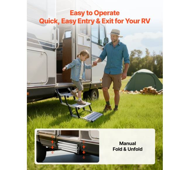 3 pakopų ištraukiamos RV laipteliai1