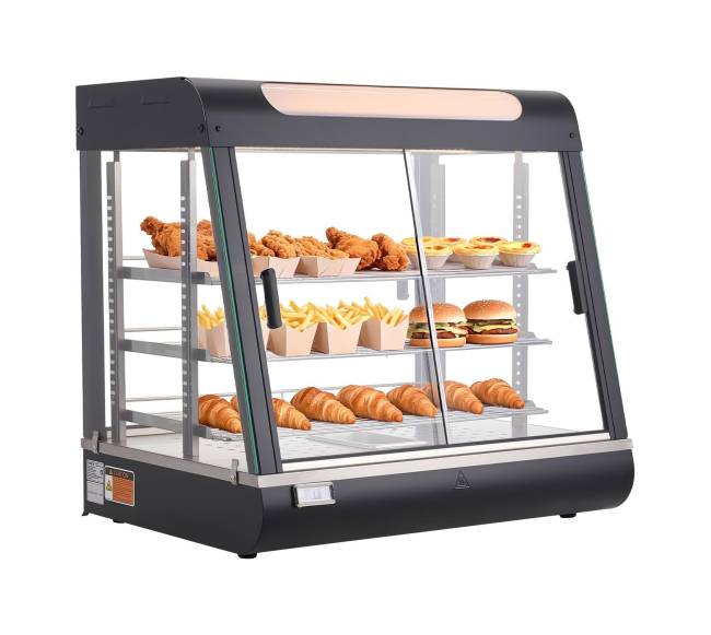 3 aukštų maisto šildytuvas vitrininis9